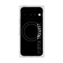 プレミアムスクエアケース with Pixelsnap［ SUPER PRIVATE - ロゴ - Black ］