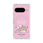 プレミアムスクエアケース with Pixelsnap［ エスターバニー - Rainbow - Pink ］