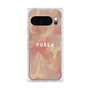 プレミアムスクエアケース with Pixelsnap［ FURLA - FLOWER VELATO-01 ］