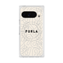 プレミアムスクエアケース with Pixelsnap［ FURLA - SIGNATURE-01 ］