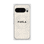 プレミアムスクエアケース with Pixelsnap［ FURLA - SIGNATURE-01 ］