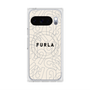 プレミアムスクエアケース with Pixelsnap［ FURLA - SIGNATURE-01 ］