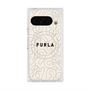 プレミアムスクエアケース with Pixelsnap［ FURLA - SIGNATURE-01 ］