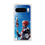 プレミアムスクエアケース with Pixelsnap［ 白猫プロジェクト NEW WORLD'S - 赤髪の冒険家 - 覚醒フォト ］