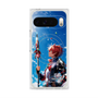 プレミアムスクエアケース with Pixelsnap［ 白猫プロジェクト NEW WORLD'S - 赤髪の冒険家 - 覚醒フォト ］