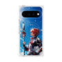 プレミアムスクエアケース with Pixelsnap［ 白猫プロジェクト NEW WORLD'S - 赤髪の冒険家 - 覚醒フォト ］