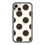 スリムプロテクションプレミアムケース［ シンプルドット - Black ］