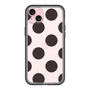 スリムプロテクションプレミアムケース［ シンプルドット - Black ］