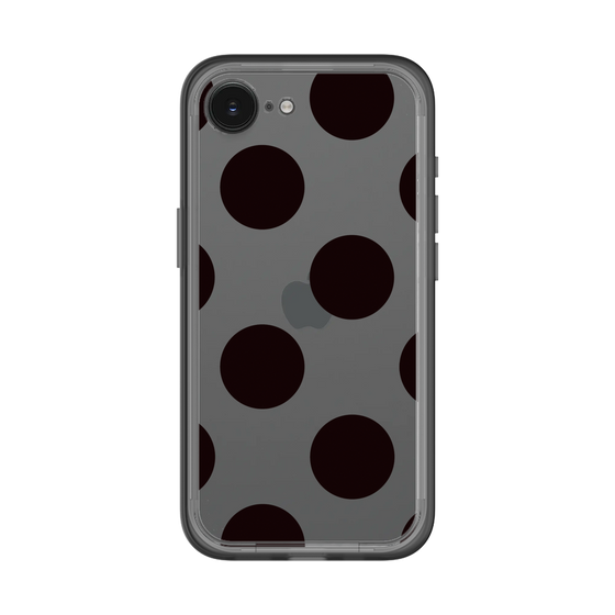 スリムプロテクションプレミアムケース［ シンプルドット - Black ］
