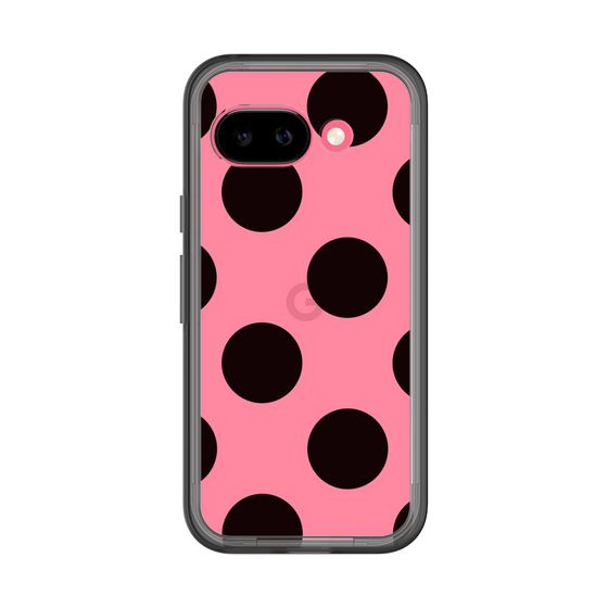 スリムプロテクションプレミアムケース［ シンプルドット - Black ］