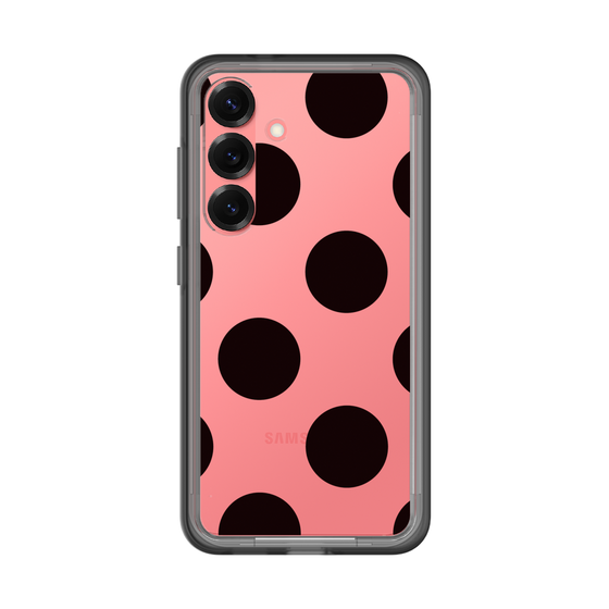 スリムプロテクションプレミアムケース［ シンプルドット - Black ］