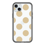 スリムプロテクションプレミアムケース［ シンプルドット - Beige ］