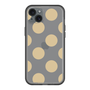 スリムプロテクションプレミアムケース［ シンプルドット - Beige ］