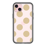 スリムプロテクションプレミアムケース［ シンプルドット - Beige ］