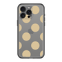 スリムプロテクションプレミアムケース［ シンプルドット - Beige ］