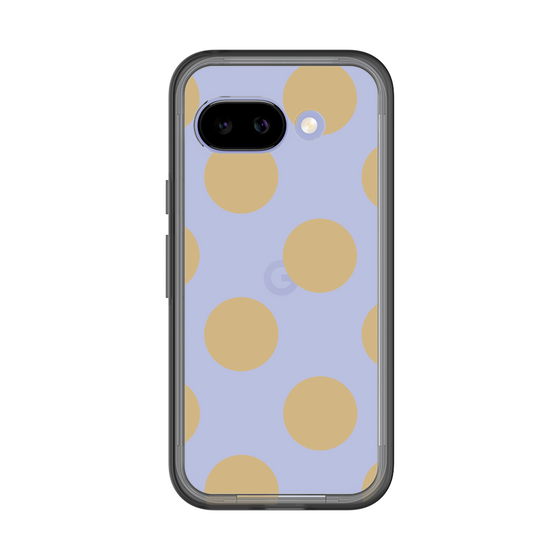 スリムプロテクションプレミアムケース［ シンプルドット - Beige ］