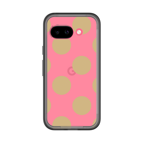 スリムプロテクションプレミアムケース［ シンプルドット - Beige ］