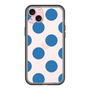 スリムプロテクションプレミアムケース［ シンプルドット - Blue ］