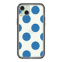 スリムプロテクションプレミアムケース［ シンプルドット - Blue ］