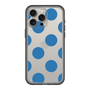 スリムプロテクションプレミアムケース［ シンプルドット - Blue ］