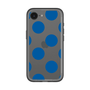 スリムプロテクションプレミアムケース［ シンプルドット - Blue ］