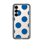 スリムプロテクションプレミアムケース［ シンプルドット - Blue ］