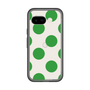 スリムプロテクションプレミアムケース［ シンプルドット - Green ］