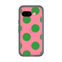 スリムプロテクションプレミアムケース［ シンプルドット - Green ］