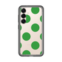 スリムプロテクションプレミアムケース［ シンプルドット - Green ］