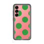 スリムプロテクションプレミアムケース［ シンプルドット - Green ］