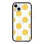 スリムプロテクションプレミアムケース［ シンプルドット - Yellow ］