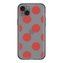 スリムプロテクションプレミアムケース［ シンプルドット - Red ］