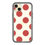 スリムプロテクションプレミアムケース［ シンプルドット - Red ］