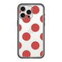 スリムプロテクションプレミアムケース［ シンプルドット - Red ］
