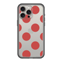 スリムプロテクションプレミアムケース［ シンプルドット - Red ］