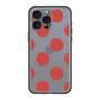 スリムプロテクションプレミアムケース［ シンプルドット - Red ］