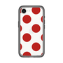 スリムプロテクションプレミアムケース［ シンプルドット - Red ］