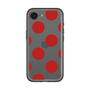 スリムプロテクションプレミアムケース［ シンプルドット - Red ］