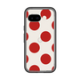 スリムプロテクションプレミアムケース［ シンプルドット - Red ］
