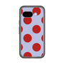 スリムプロテクションプレミアムケース［ シンプルドット - Red ］