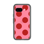 スリムプロテクションプレミアムケース［ シンプルドット - Red ］
