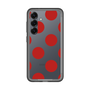 スリムプロテクションプレミアムケース［ シンプルドット - Red ］