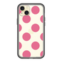 スリムプロテクションプレミアムケース［ シンプルドット - Pink ］