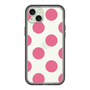 スリムプロテクションプレミアムケース［ シンプルドット - Pink ］