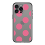 スリムプロテクションプレミアムケース［ シンプルドット - Pink ］