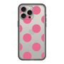 スリムプロテクションプレミアムケース［ シンプルドット - Pink ］