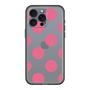 スリムプロテクションプレミアムケース［ シンプルドット - Pink ］