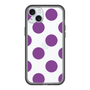 スリムプロテクションプレミアムケース［ シンプルドット - Purple ］