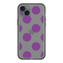 スリムプロテクションプレミアムケース［ シンプルドット - Purple ］