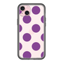 スリムプロテクションプレミアムケース［ シンプルドット - Purple ］